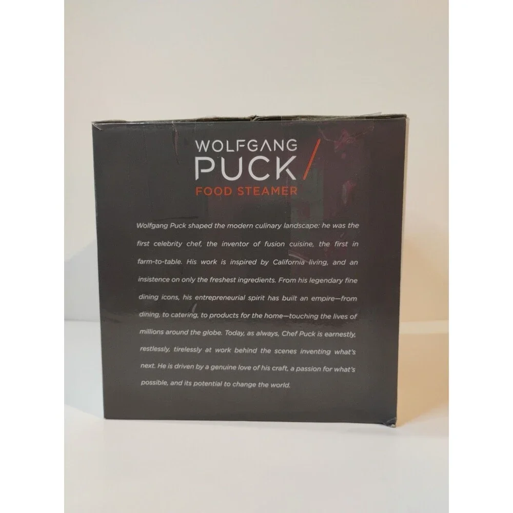 Wolfgang Puck Food Steamer  New